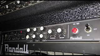 Randall RG180DX200es Play Thru [upl. by Sibilla]