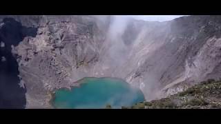 Irazú Volcano from Drone Costa Rica [upl. by Swetlana]