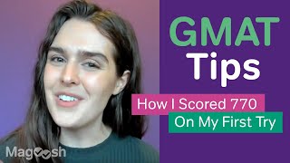 How I Got a 770 Score on the GMAT [upl. by Carlene]