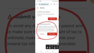 How to Fill Ireland Tax Info on AdSense Account  Latest Google AdSense Update [upl. by Ahsielat]