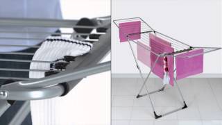 Fuji  Laundry dryer with foldable wings by Metaltex [upl. by Clarkin]