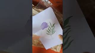 ASMR Unboxing NEW JOURNAL from AMAZON  Factor Notes violetbloom dotgrid journal [upl. by Gelhar]