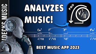 AI Music Harmonic Analysis  Mapping Tonal Harmony Pro 9 for iOS with Backing Tracks [upl. by Kyrstin]