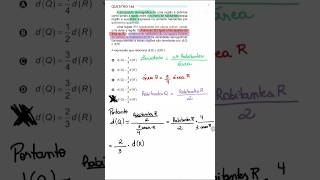 ENEM 2024 MATEMÁTICA A densidade demográfica de uma região é definida como sendo a razão ￼ [upl. by Rehpotsirhcnhoj]