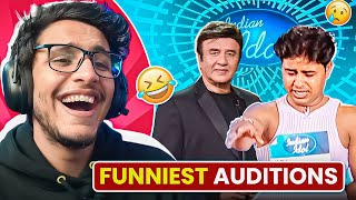 Indian Idol Funniest Auditions  Triggered Insaan [upl. by Moishe]