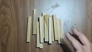 Wood Craft Ideas  Making Mobile Stand using Scrap Wooden Pieces arwoodenarts [upl. by Soirtimid]