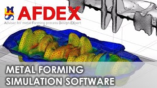 Metal Forming Simulation Software  AFDEX [upl. by Aura]