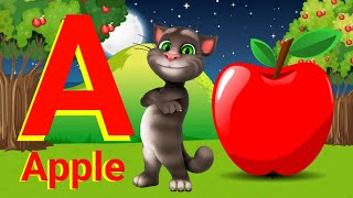 A for apple  अ से अनार  abcd phonics song  a for apple b for ball c for cat  abcd song  abcde [upl. by Derward467]