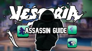 Vesteria Assassin Guide [upl. by Ynnavoig466]