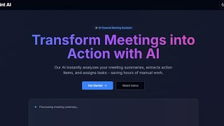 Pinpoint AI  Your Meeting Task Assistant [upl. by Lrae907]