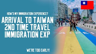 TAIWAN TRAVEL Immigration Experience Arrival SimCard Easy Card July 2023 [upl. by Yerfej]