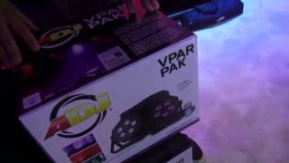 American DJ VPAR PAK Twin LED Par Can amp Controller Package [upl. by Fechter]