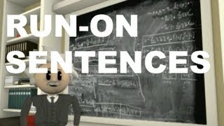 Grammar Vids for Kids RunOn Sentences [upl. by Yalc]