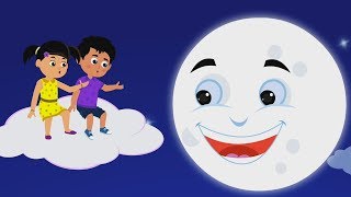 Chanda Mama  चंदा मामा  Hindi Balgeet  Kids Rhymes  Hindi Nursery Songs  Hindi Poems [upl. by Verlie103]