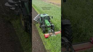 John Deere 6250R tractor Ploughing 😎 [upl. by Hakaber]