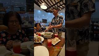 Family dinner at Gerrys Grill Restaurant Robinson place Las Piñas [upl. by Osterhus]