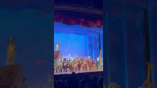 The epic lion king show snippet lion king london theatre music art artist play birthday [upl. by Dde676]