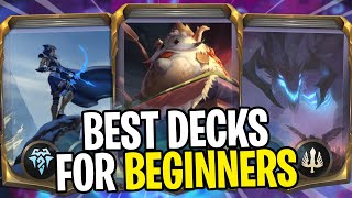 The Best Beginner Decks for Legends of Runeterra [upl. by Runkel174]