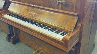 Bechstein Model 4 Walnut Restored Piano [upl. by Jaqitsch]