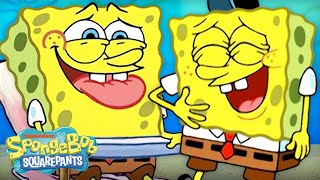 SpongeBob LAUGHING OUT LOUD For 10 Minutes Straight 😂  SpongeBob [upl. by Haneekas933]