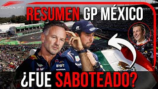 ¿Sabotearon a Checo  Resumen GP México [upl. by Johannessen]