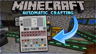 AUTOMATIC CRAFTING using FORMULAIC ASSEMBLICATOR Surviving with Mekanism Minecraft 115 [upl. by Gerstner]