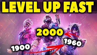 How to POWER LEVEL up to 2000 FAST in The Final Shape  Destiny 2 [upl. by Ravel]