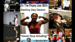 Coach Interviews Destiny Day Owens Part 1 Life Lessons The Past And Boxing [upl. by Ecilayram]