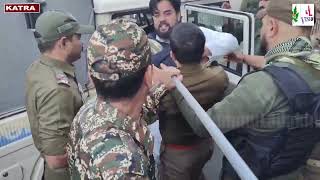 Vaishno Devi Ropeway Protest  Katra Police arrested labour union leader [upl. by Bianca984]