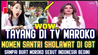 SANTRI INDONESIA VIRAL SAMPAI DI SEBUT TV MAROKO REACT [upl. by Dena381]