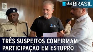 Suspeitos de participar do estupro coletivo em brasileira confessaram crime  SBT Brasil 040324 [upl. by Aubry]