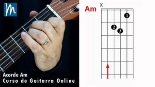 Acordes de guitarra La menor  Am [upl. by Fernando]