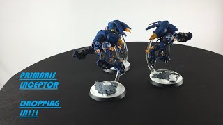 Primaris Inceptor Squad Showcase [upl. by Fabrienne]