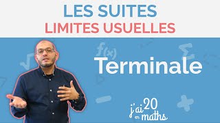 Limites usuelles  Les suites  Maths Spécialité amp Maths Complémentaires [upl. by Nylicaj]