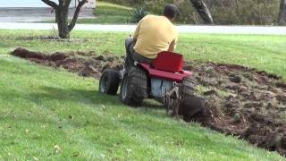 Plowing our first garden [upl. by Baptist]