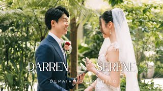 Darren amp Serene Wedding Highlights [upl. by Tnilc]