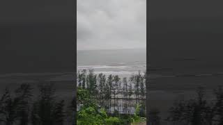 Cox bazar in Rainy Day popular trendingshorts treding viralshort seabeach beachvibes [upl. by Haram159]