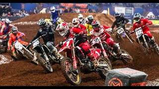 Kicker AMA Arenacross Pro  Amateur Indoor Motocross Racing [upl. by Acyre]