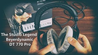 Los legendarios audífonos de estudio  Beyerdynamic DT 770 Pro 80 ohms [upl. by Ahsaz]