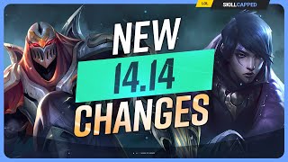 ALL NEW CHANGES for PATCH 1414  League of Legends [upl. by Ernst]