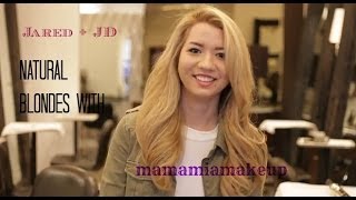 How to Color Natural Blonde Hair with Mamamiamakeup [upl. by Viv]