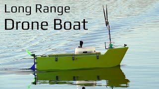 Long Range Autonomous Drone Boat  Build and Tuning [upl. by Longtin]