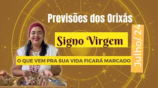 PREVISÕES DOS ORIXÁS ♍️SIGNO VIRGEM 😱O QUE CHEGA TRAZIDO POR XANGÔ nada vai atrapalhar [upl. by Amerak457]