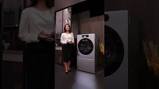 LG at IFA 2023  LG SIGNATURE Washer  Dryer 27 Heat Pump  LG [upl. by Pilihp]