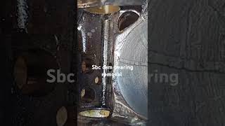 Sbc Cam bearing removal melsmobileautoservice [upl. by Trimmer352]