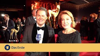 Gaby Dohm freut sich aufs Klassentreffen  Bambi 2019  ARD [upl. by Abate620]