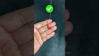 The secret of Fisherman skills How to set fishing bait fishing fishingknots diy tutorial [upl. by Mandell]