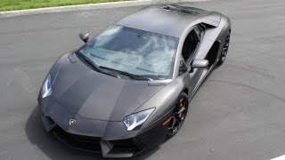 2013 Lamborghini Aventador Test Drive amp Exotic Car Video Review [upl. by Inail]