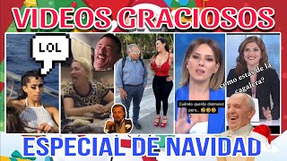 VIDEOS CORTOS PARA MORIR DE RISA 😂😅ESPECIAL NAVIDEÑO 2023🎅🎅 [upl. by Sairu]