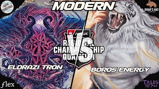 Eldrazi Tron VS Boros Energy MTG Modern [upl. by Bethesde460]